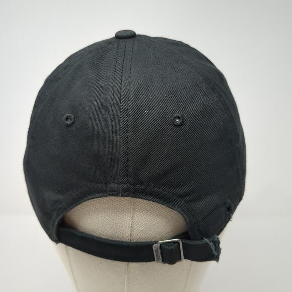 Tommy Hilfiger Slideback Baseball Cap Black One Size Adjustable Embroidered - Picture 6 of 10